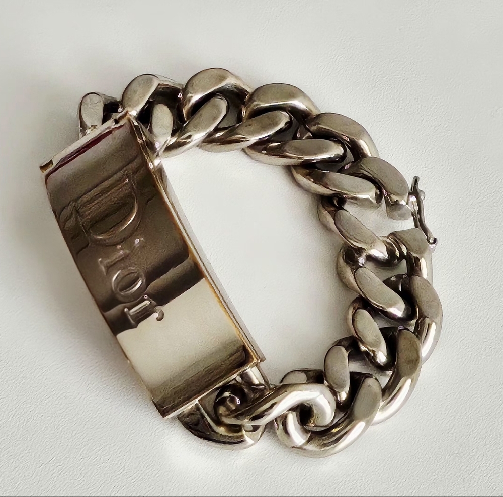Dior Street Charm Lip Gloss Chunky Link Bracelet - Picture 6 of 11